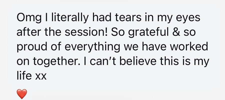 Message from a client