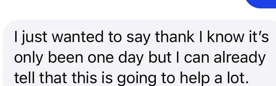 Day one message