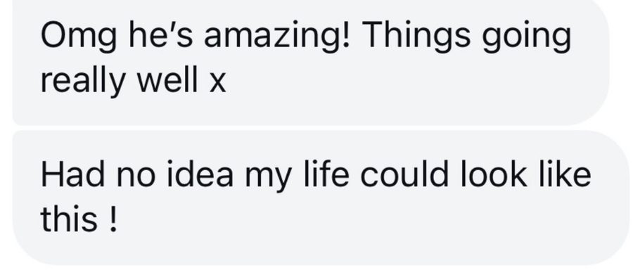 Message from a client